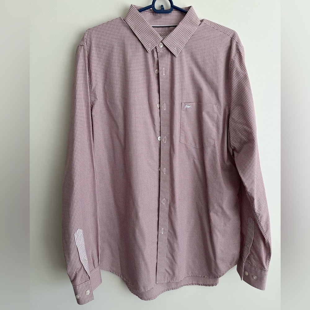 LACOSTE long sleeve button down shirt.